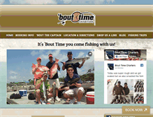 Tablet Screenshot of bouttimecharters.net